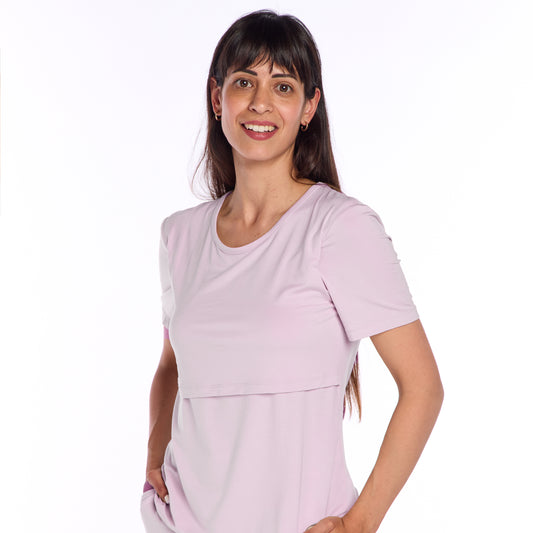 Essential Everyday Shirt in lavender from Bumply Shop