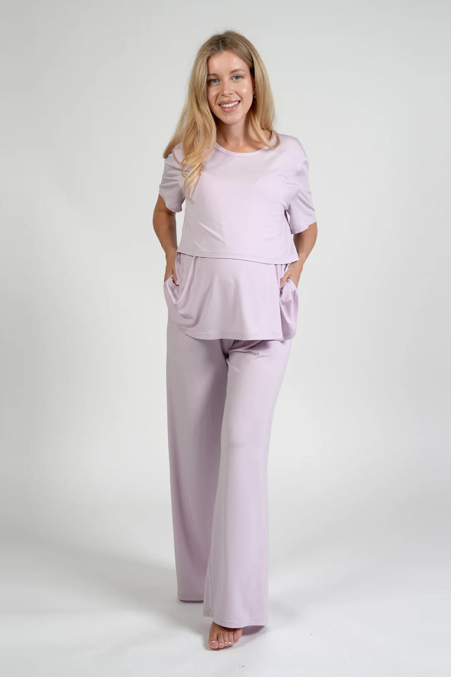 Everyday Nursing Dress - Lavender