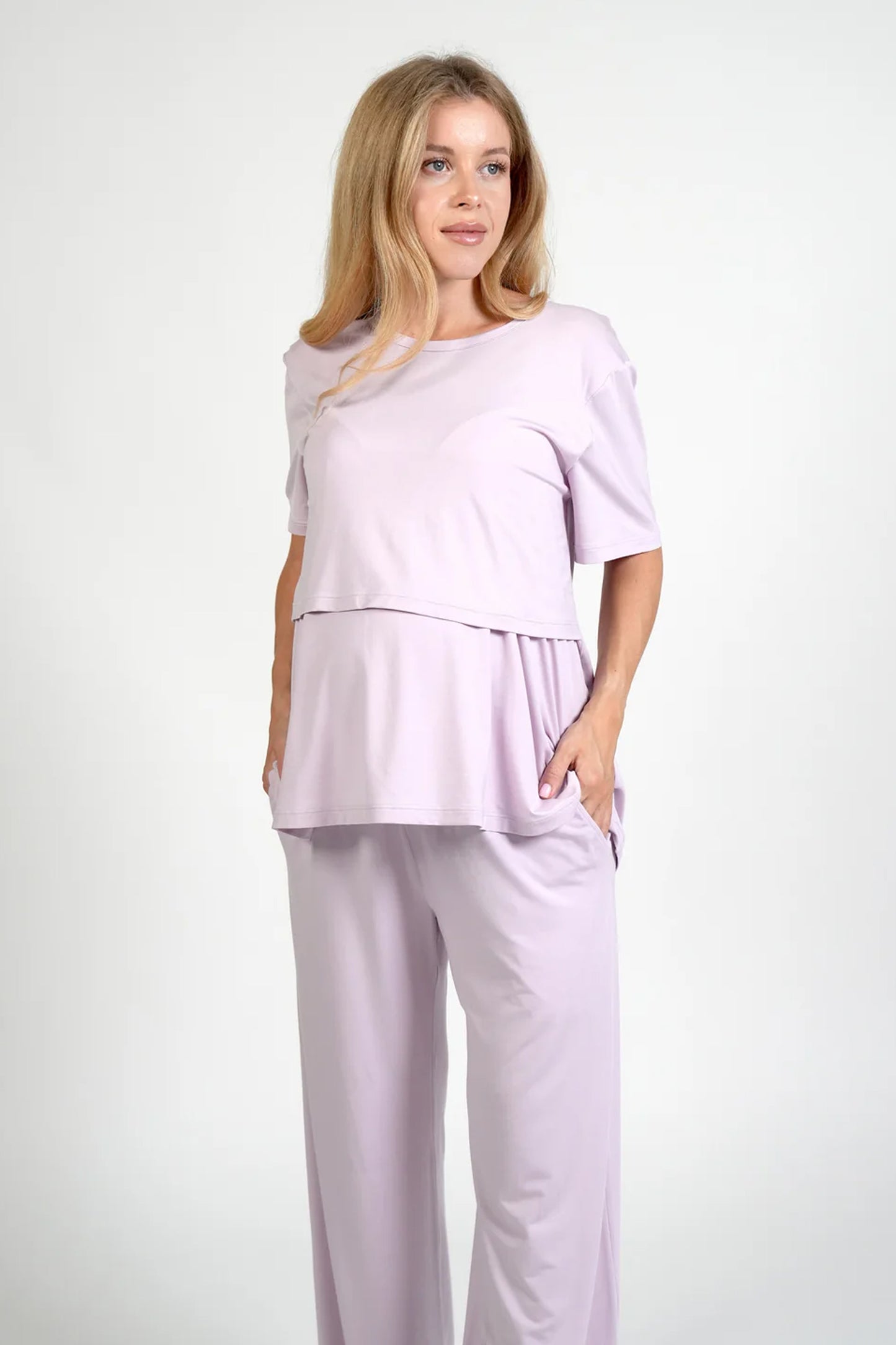 Everyday Nursing Dress - Lavender