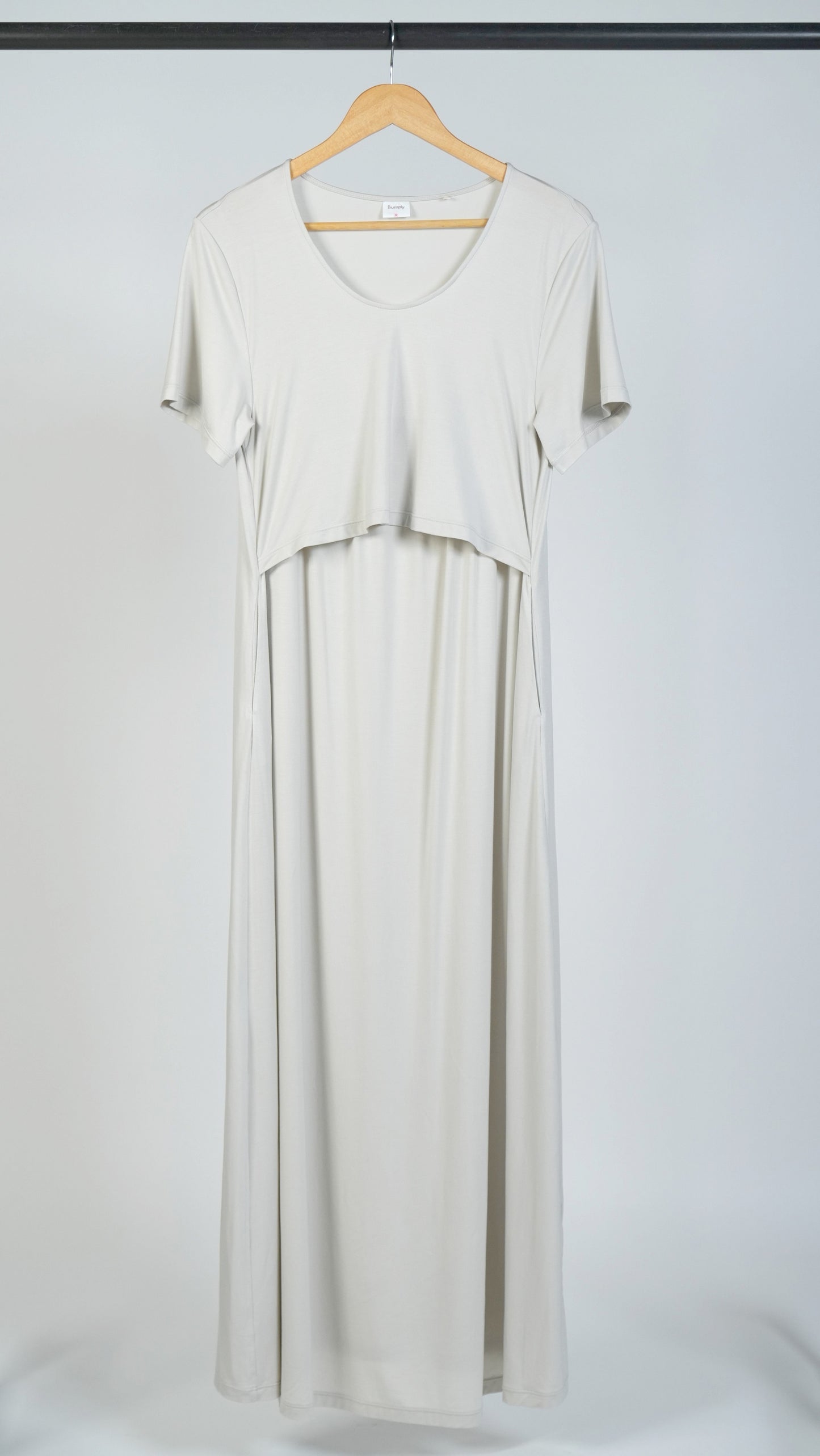 Everyday Nursing Dress - Beige