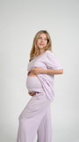 The Everyday Maternity Pants - Lavender