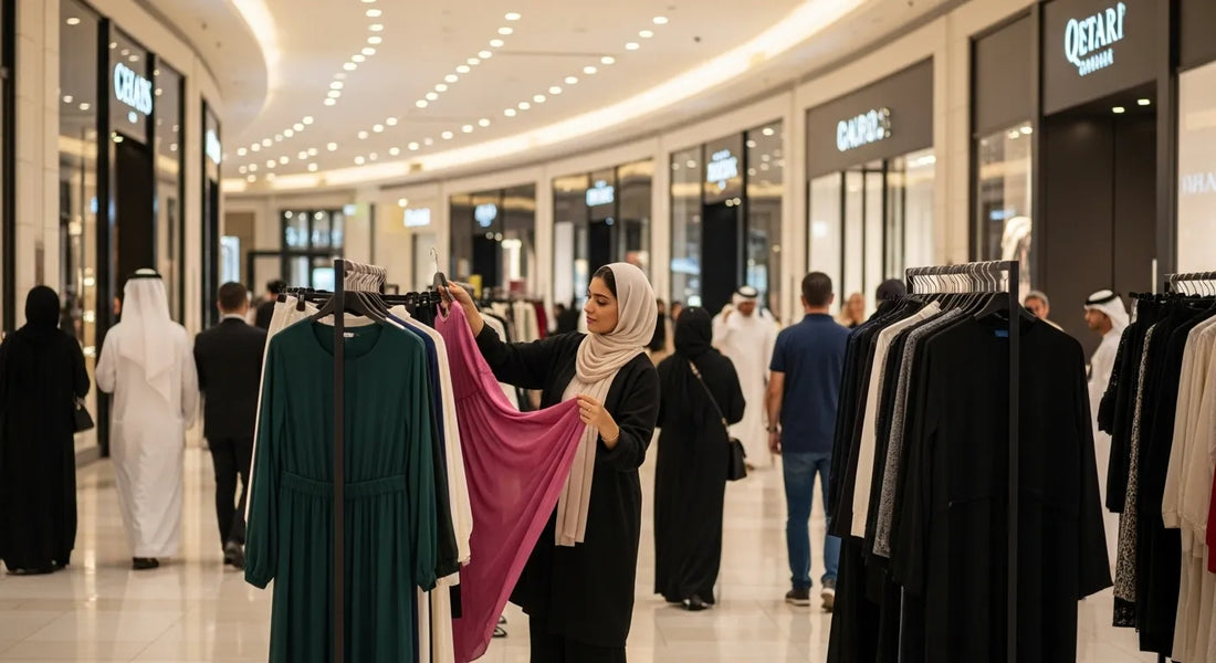 Buying clothes in Qatar
