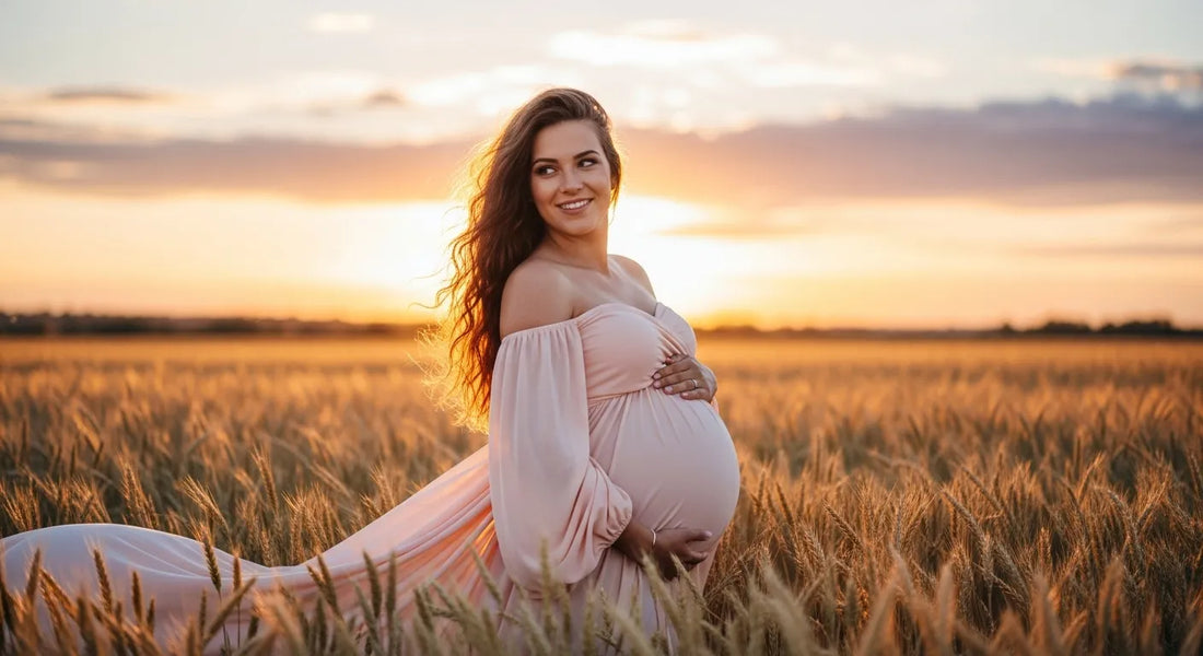 Mom accesorising Maternity Outfits