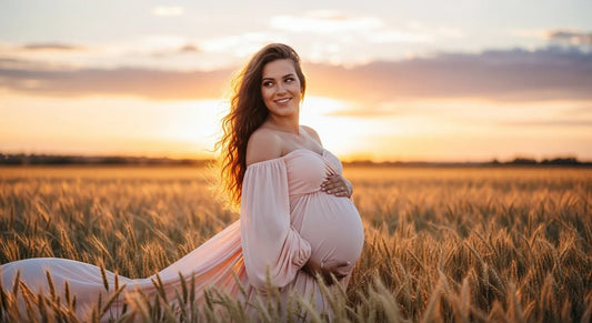 Mom accesorising Maternity Outfits