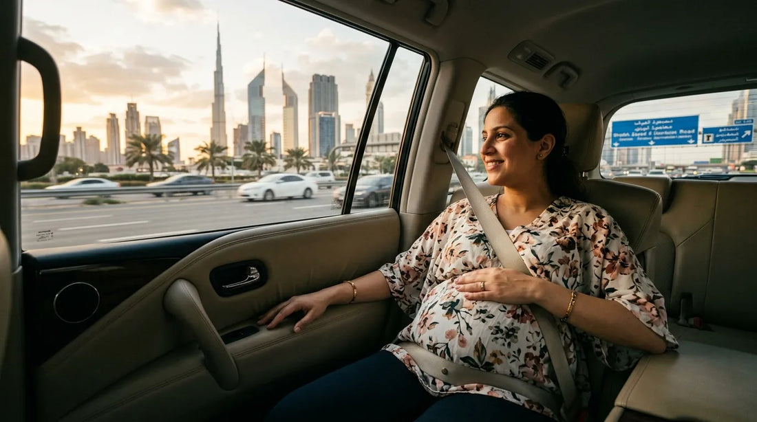 Pregnant mom in dubai