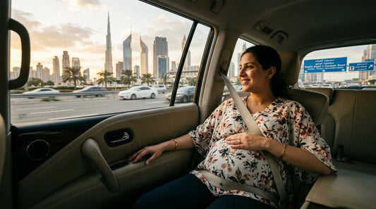 Pregnant mom in dubai