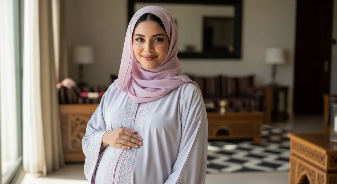 Pregnant mom in Saudi Arabia
