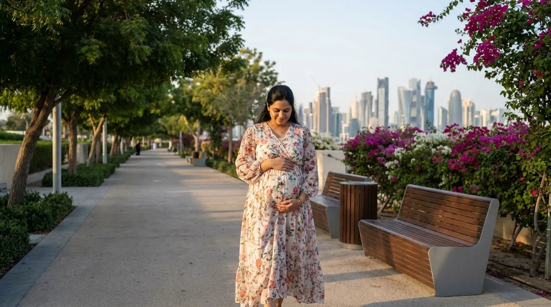 Doha Park Dress For Pregnant Women