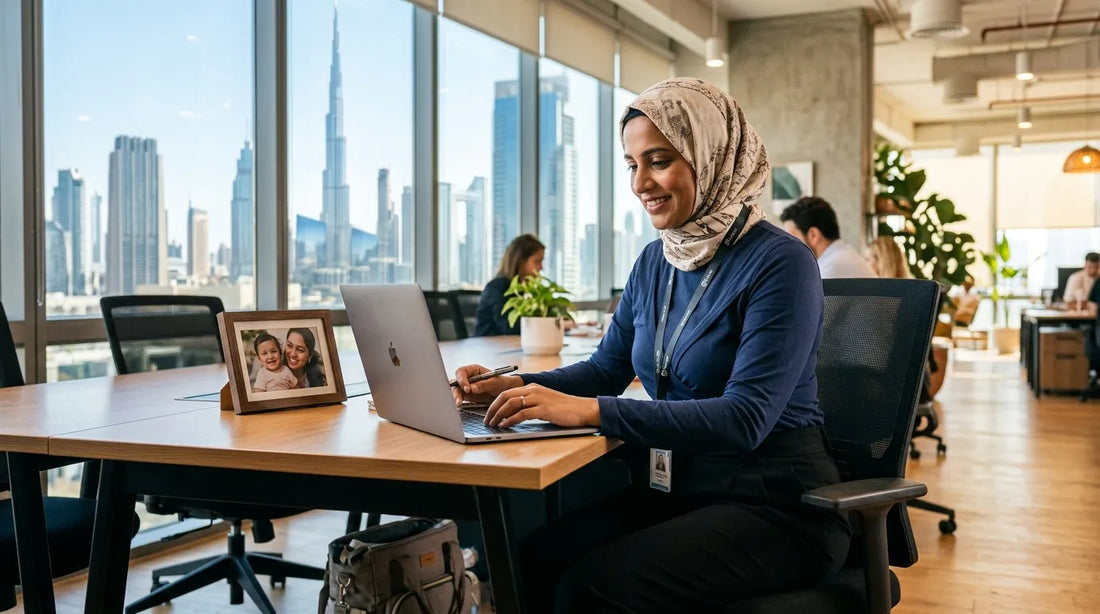 Working mom in nursing outfits in dubai