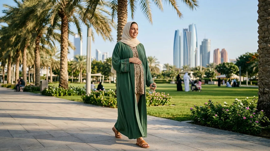 UAE Mom in Maternity Clothing