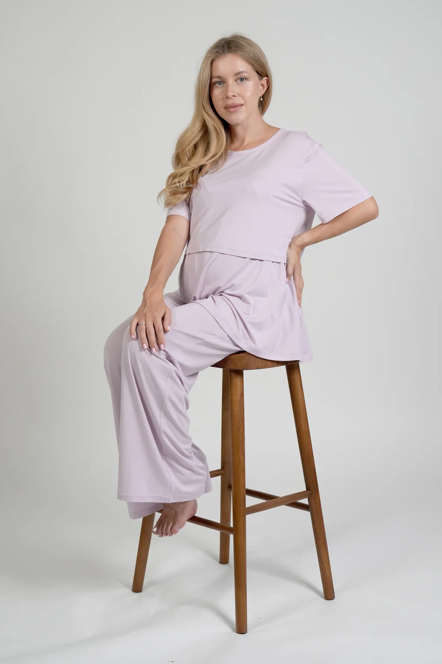 Everyday Nursing Dress - Lavender