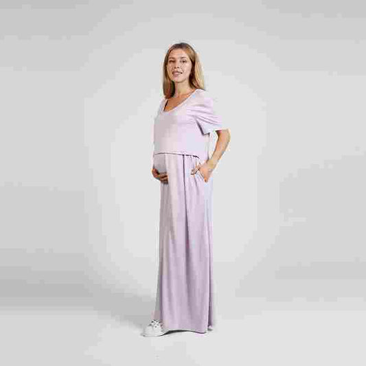 Everyday Nursing Dress - Lavender