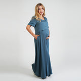 Everyday Nursing Dress - Navy