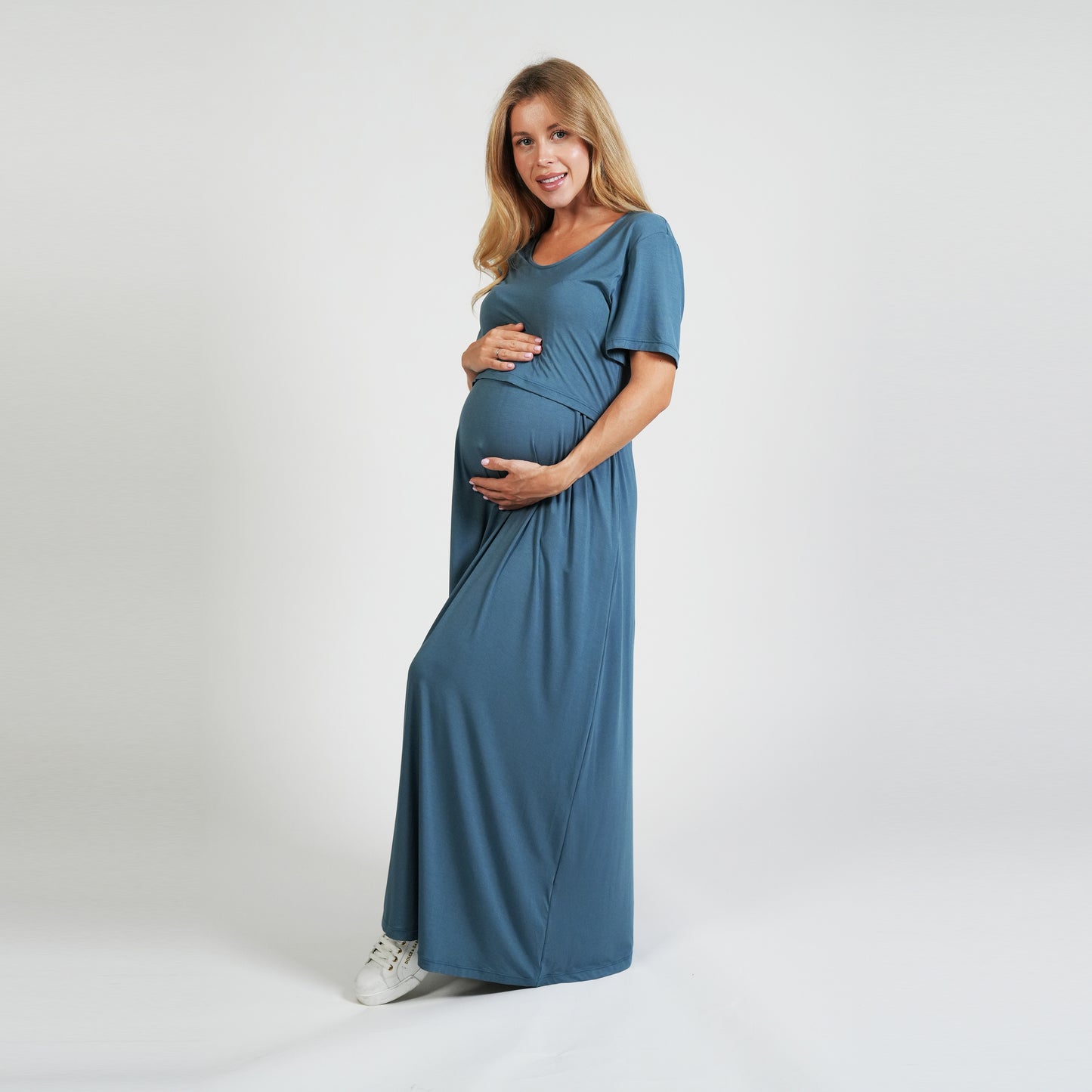 Everyday Nursing Dress - Navy