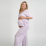 Everyday Maternity Pants in lavender from Bumply Shop